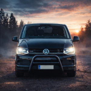Vw Transporter black front bar