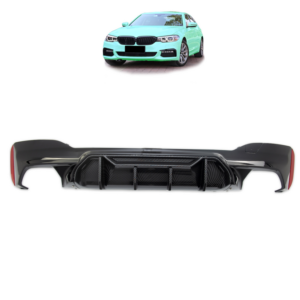 Bmw G30/G31 M-Konkurrens Carbon Look Diffuser
