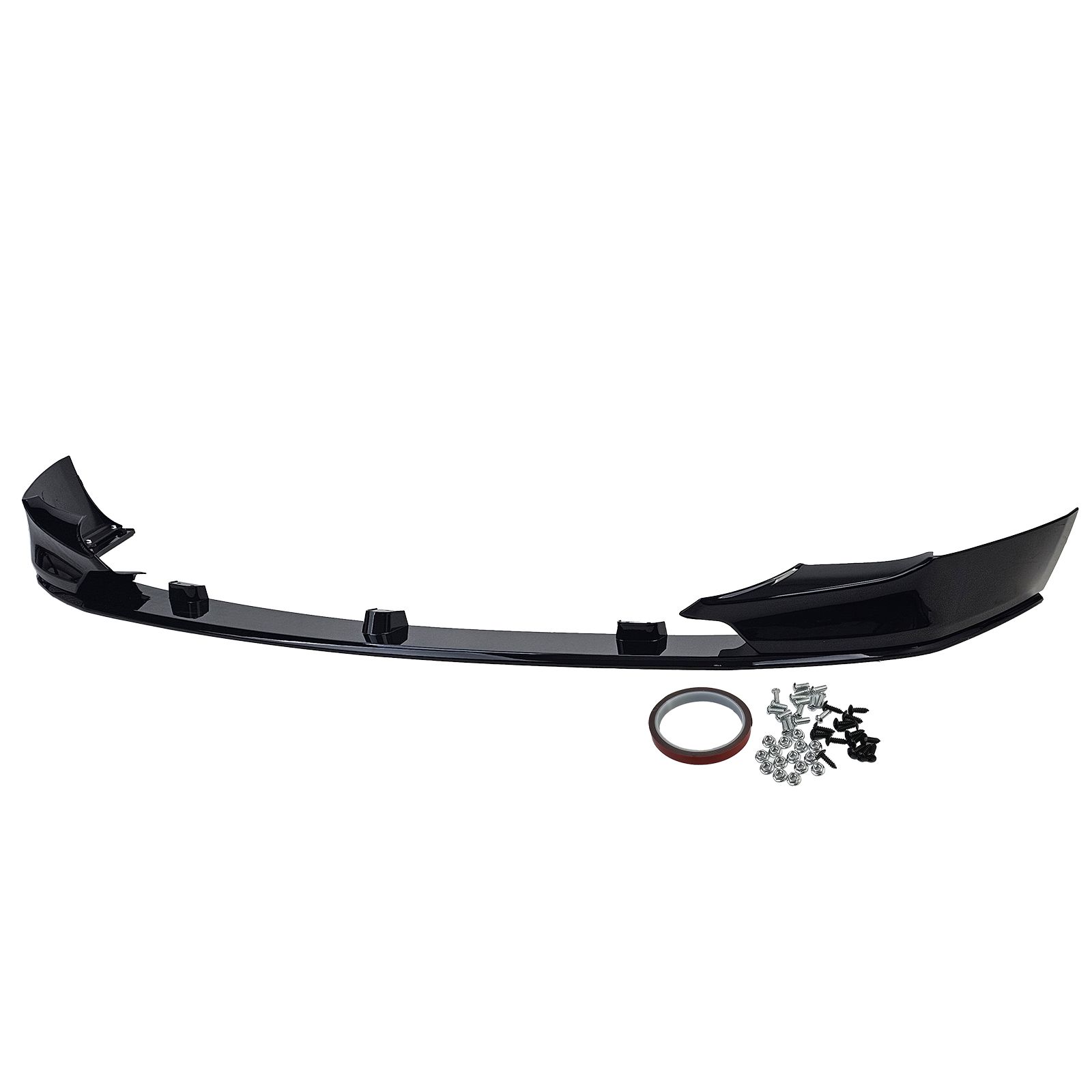 Bmw E60/E61 M-Performance främre spoiler för M-Sport stötfångare, svart