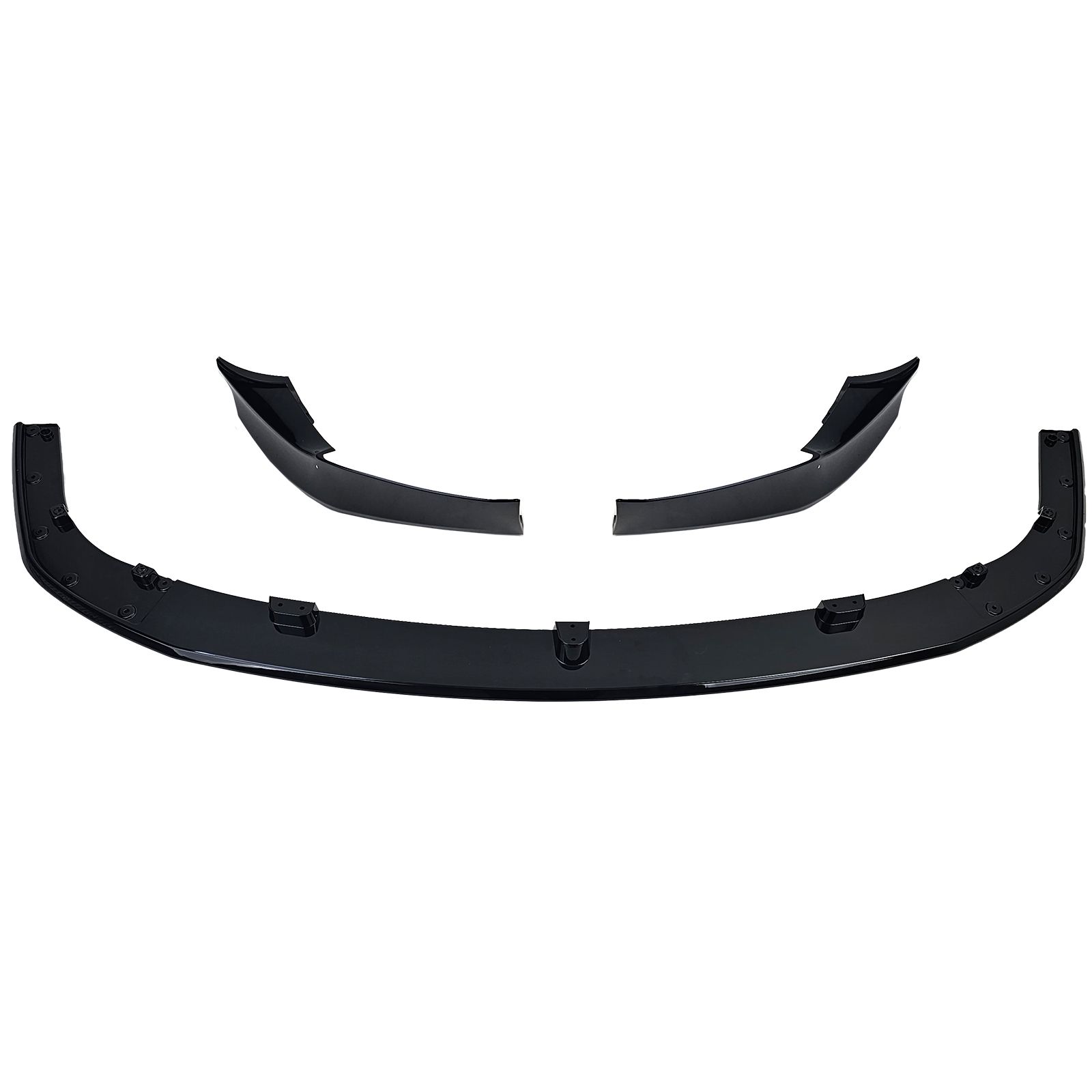 Bmw E60/E61 M-Performance främre spoiler för M-Sport stötfångare, svart - Bild 6