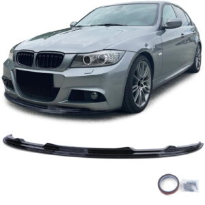 Bmw E90/E91 LCI blank svart Hockenheim främre spoiler