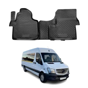 MB Sprinter W906 (2006–2018) / Vw Crafter (2006–2016), gummimatta set (1+2 platser)