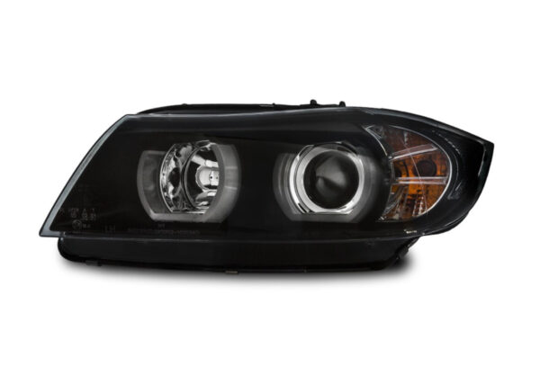 BMW E90 / E91, F30-Look Angel Eyes strålkastare (Xenon)