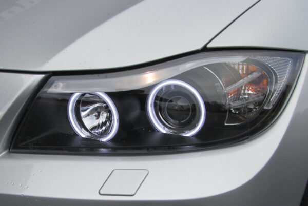BMW E90 / E91, Angel Eyes strålkastare