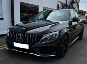 MB C W205 GT–R Look krom grill